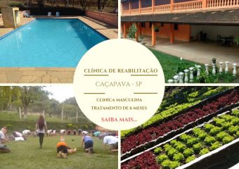 Clínica para dependentes químicos em SP – Caçapava SP – Clínica de reabilitação para dependentes químicos e alcoólatras