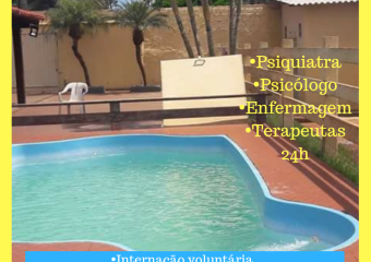 Clínica de recuperação / reabilitação para dependentes químicos e alcoólatras em Goiânia GO