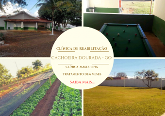 Clínica de reabilitação em Cachoeira Dourada de Goiás – GO