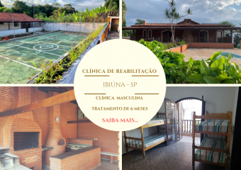 Clínica de reabilitação Masculina em São Paulo – Ibiúna SP