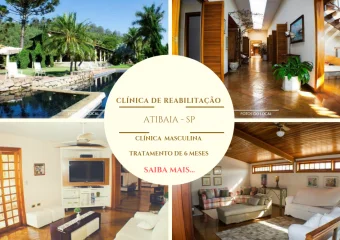 clínica de recuperação masculina em SP para dependentes químicos e alcoólatras