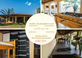 Clinica de recuperação em Conchas SP – Atende idosos também (masculina)