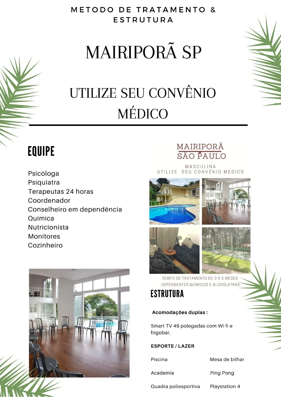 clinica de recuperação que aceita plano de saúde convenio médico
