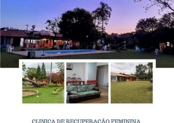 Clinica de recuperação feminina em São Paulo – R$ Somente Planos de Saúde – Ibiúna SP