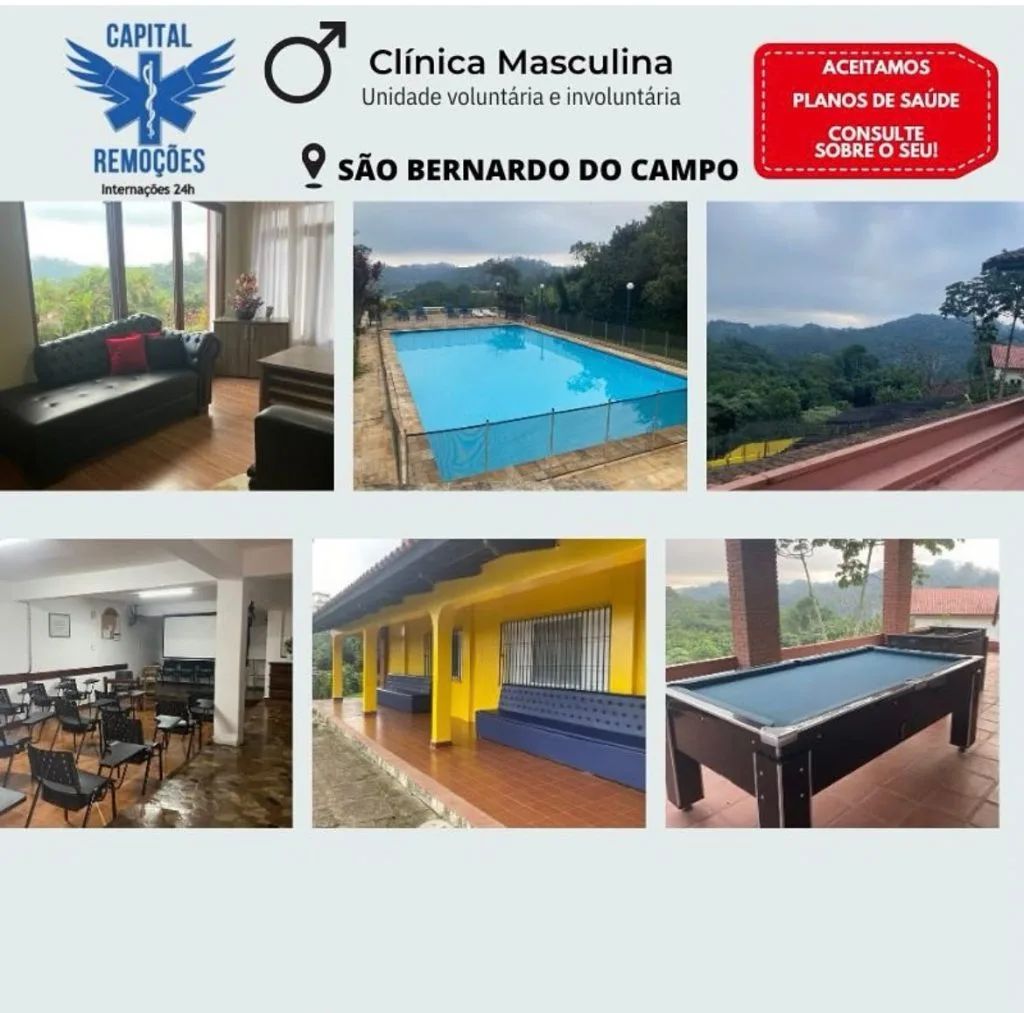 clínica de recuperação em São Bernardo do Campo