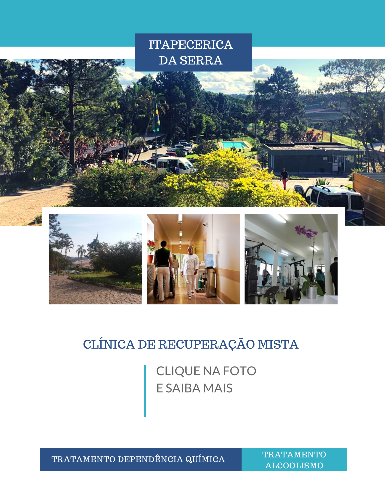 Clínica de recuperação em SP - Unidade Mista - Itapecerica da Serra - Hospitalar