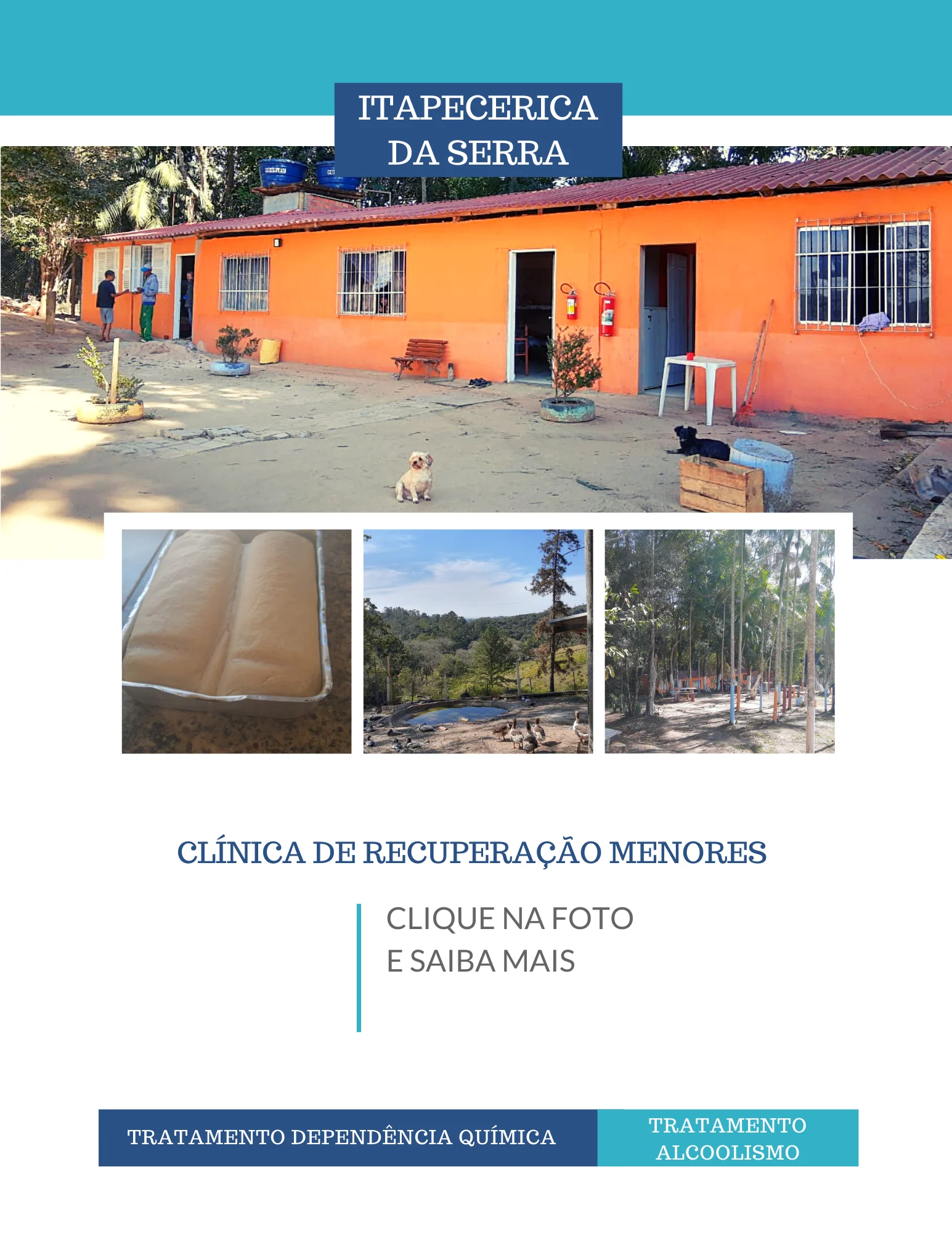 Clínica de recuperação SP - Menores - Itapecerica da Serra