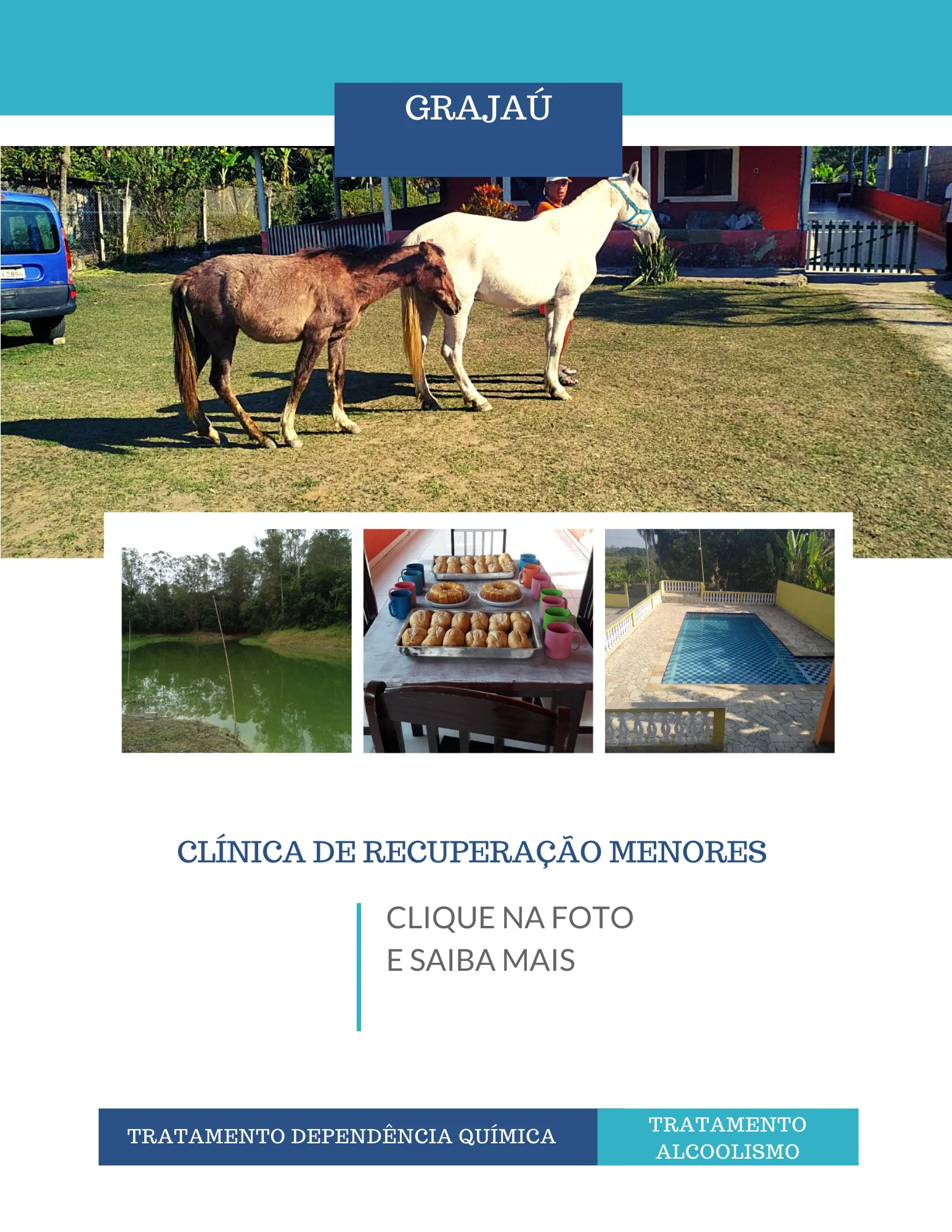 Clinica de reabilitação em São Paulo - Menores - Grajaú