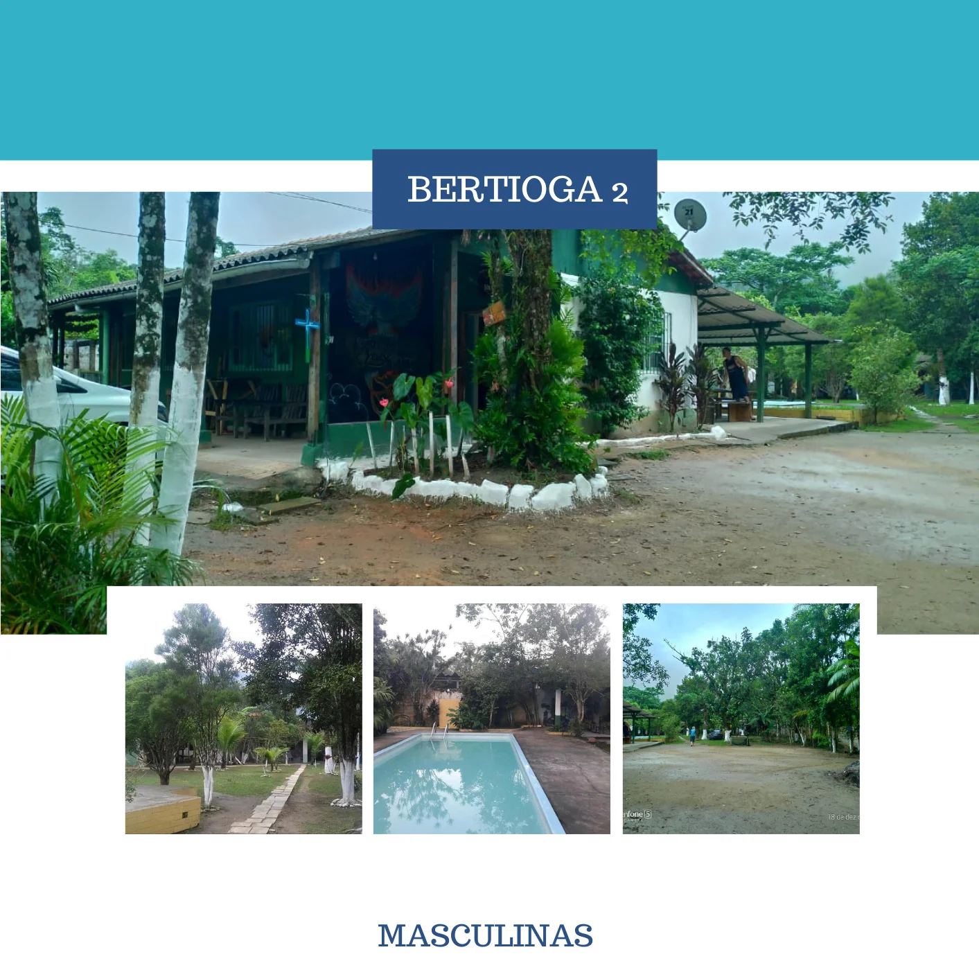 Clínicas de reabilitação em São Paulo - Masculinas - Bertioga 2