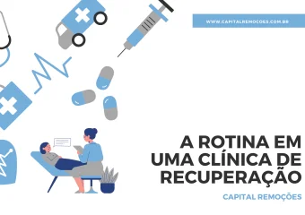 A rotina em uma clínica de recuperação