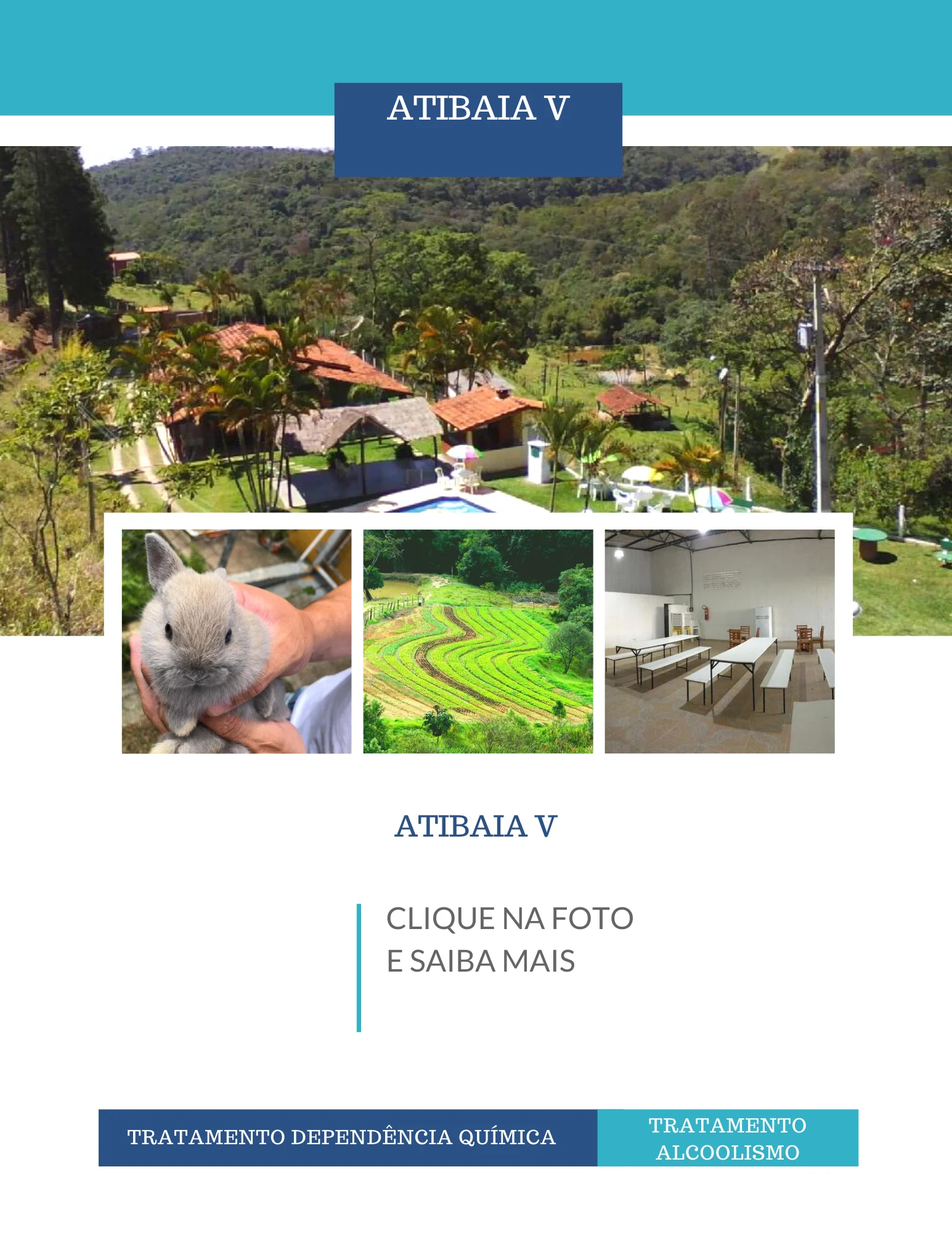 Clínica de recuperação SP - Atibaia V