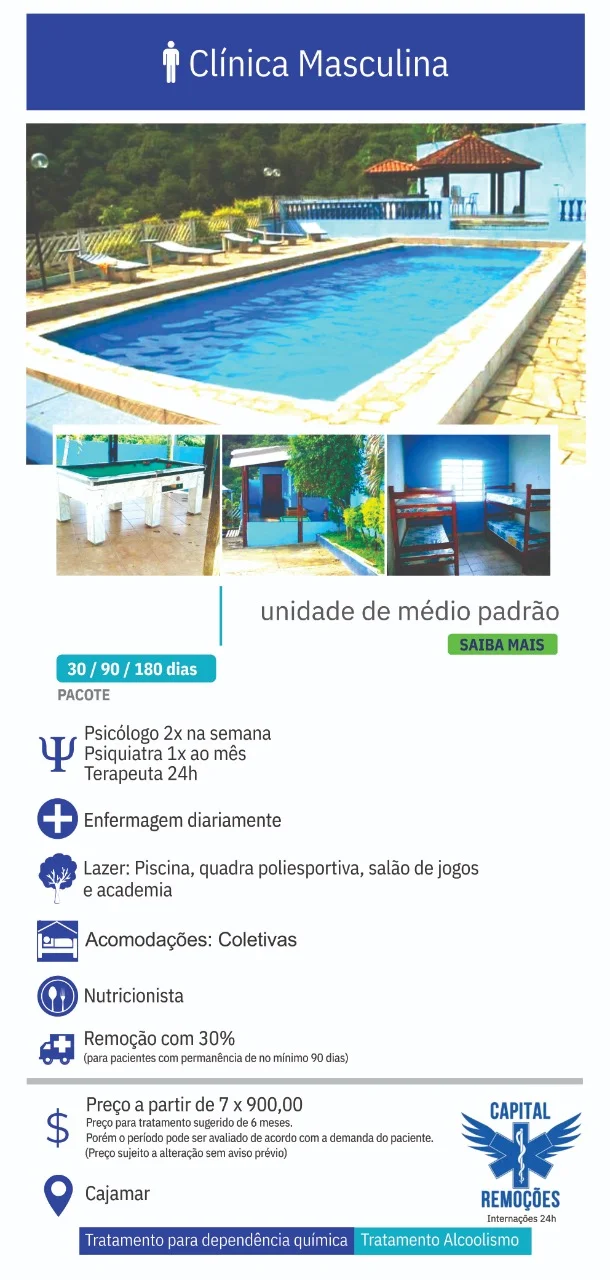 12 opções em clínicas de recuperação em SP - Todos os padrões