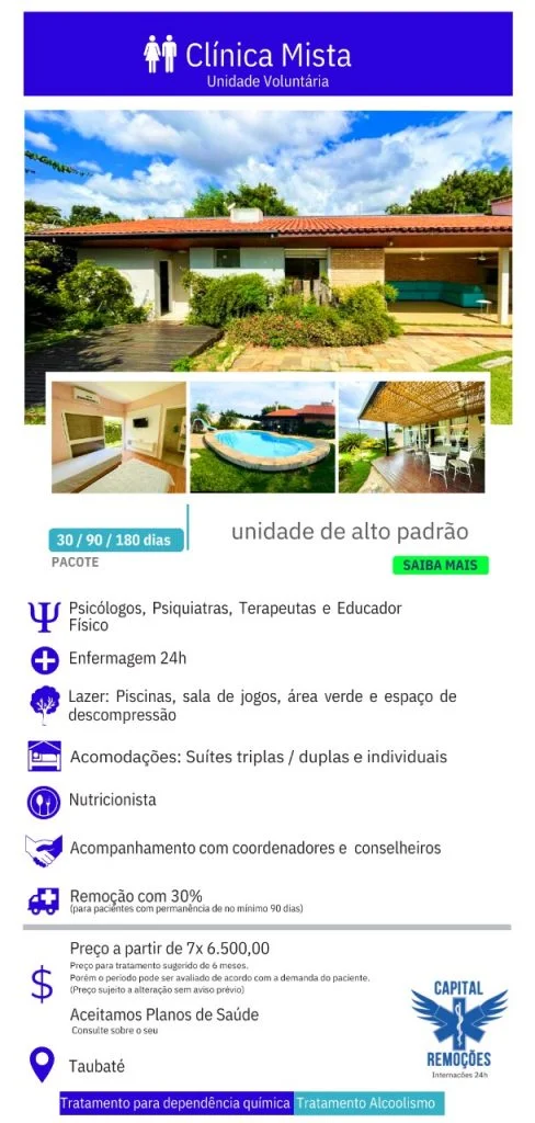 Clínica de recuperação em São Paulo