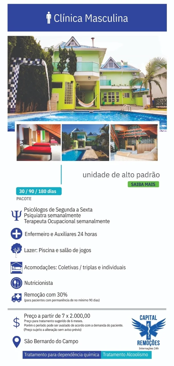 Clínica de recuperação em SP