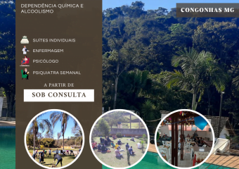 Capa do Álbum da clínica de recuperação em Congonhas Minas Gerais