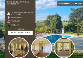 Clínica de recuperação em Minas Gerais feminina, Clínica de reabilitação para tratamento da dependência química e tratamento do alcoolismo feminina