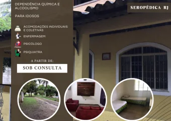 Clínica de recuperação / reabilitação para idosos no Rio de Janeiro, tratamento da dependência química e alcoolismo