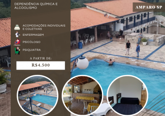 Clínica de recuperação em São Paulo – Amparo SP – Masculina