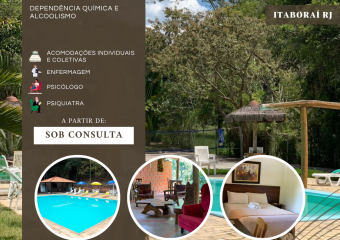 clínica de recuperação para dependente químico de alto padrão no Rio de Janeiro