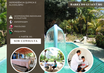 Clínica de reabilitação / recuperação em Minas Gerais, Barra do Guaicuí,  MG – masculina