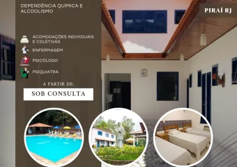 Clínica de recuperação masculina no Rio de Janeiro – Piraí RJ