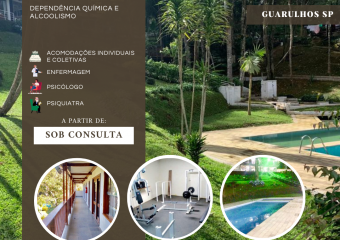 4 Opções de clínicas de recuperação em Guarulhos SP. Clínica para dependentes químicos e alcoólatras