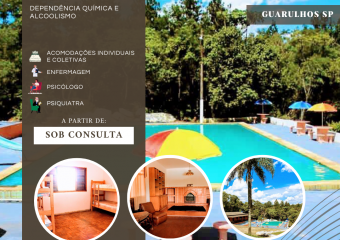 Clínica de reabilitação em Guarulhos – Clínica de recuperação em Guarulhos – tratamento para dependente químico e tratamento para alcoólatra