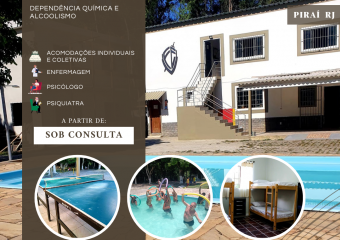 Clínica de recuperação masculina no Rio de Janeiro RJ – Piraí RJ – Masculina (tratamento da dependência em jogos somente)