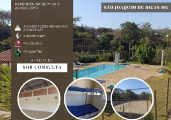 Clínica de recuperação masculina em MG Minas Gerais, São Joaquim De Bicas