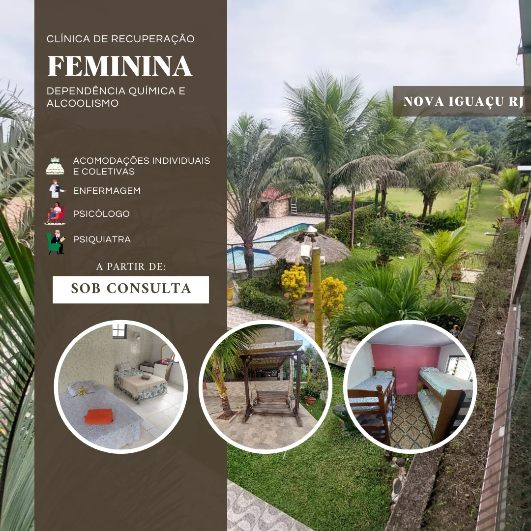 Apresentação da clínica de reabilitação / recuperação do Rio de Janeiro RJ - Nova Iguaçu
