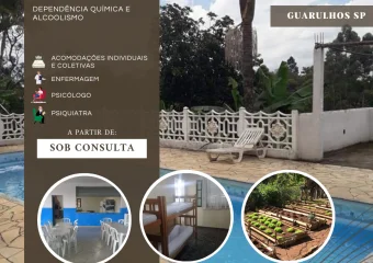 Clínica de recuperação / reabilitação em Guarulhos SP – Clínica para dependente químico em Guarulhos – São Paulo (masculina)