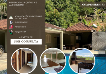 Clínica de recuperação para dependente químico no Rio de Janeiro RJ (Masculina) – Guapimirim RJ