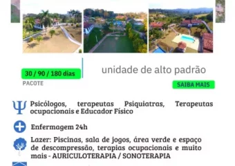 Clínica de recuperação em SP / Clínica de reabilitação em São Paulo – São Roque SP
