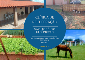 Clínica de recuperação em SP – São José do Rio Preto – Feminina e masculina