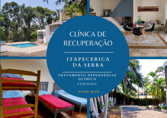 Clínica de reabilitação em SP – Itapecerica da Serra – Feminina