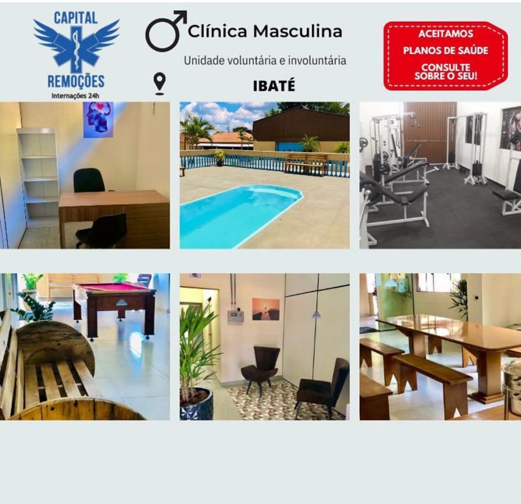 Internação para dependentes químicos em SP
