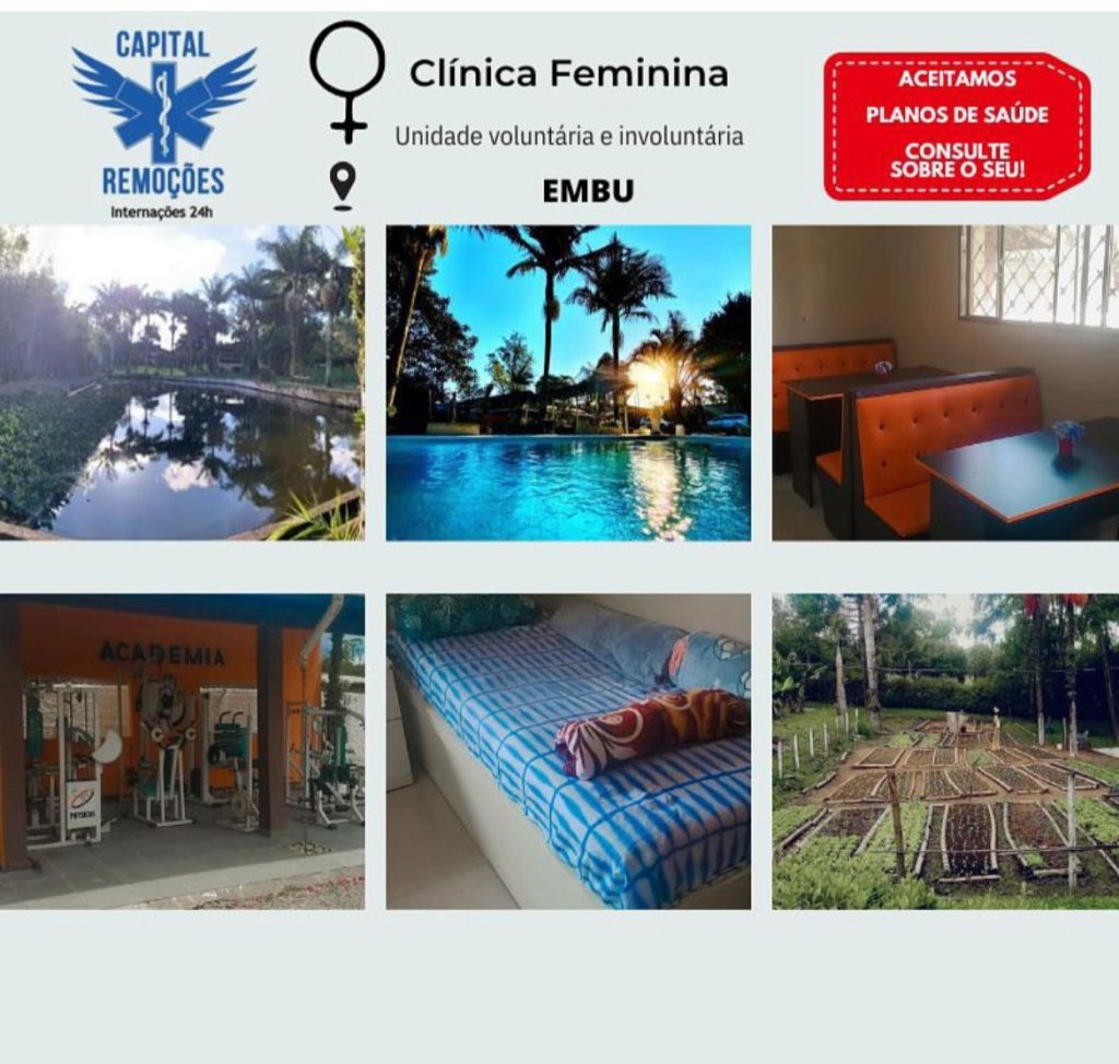 clinica de recuperação feminina em SP