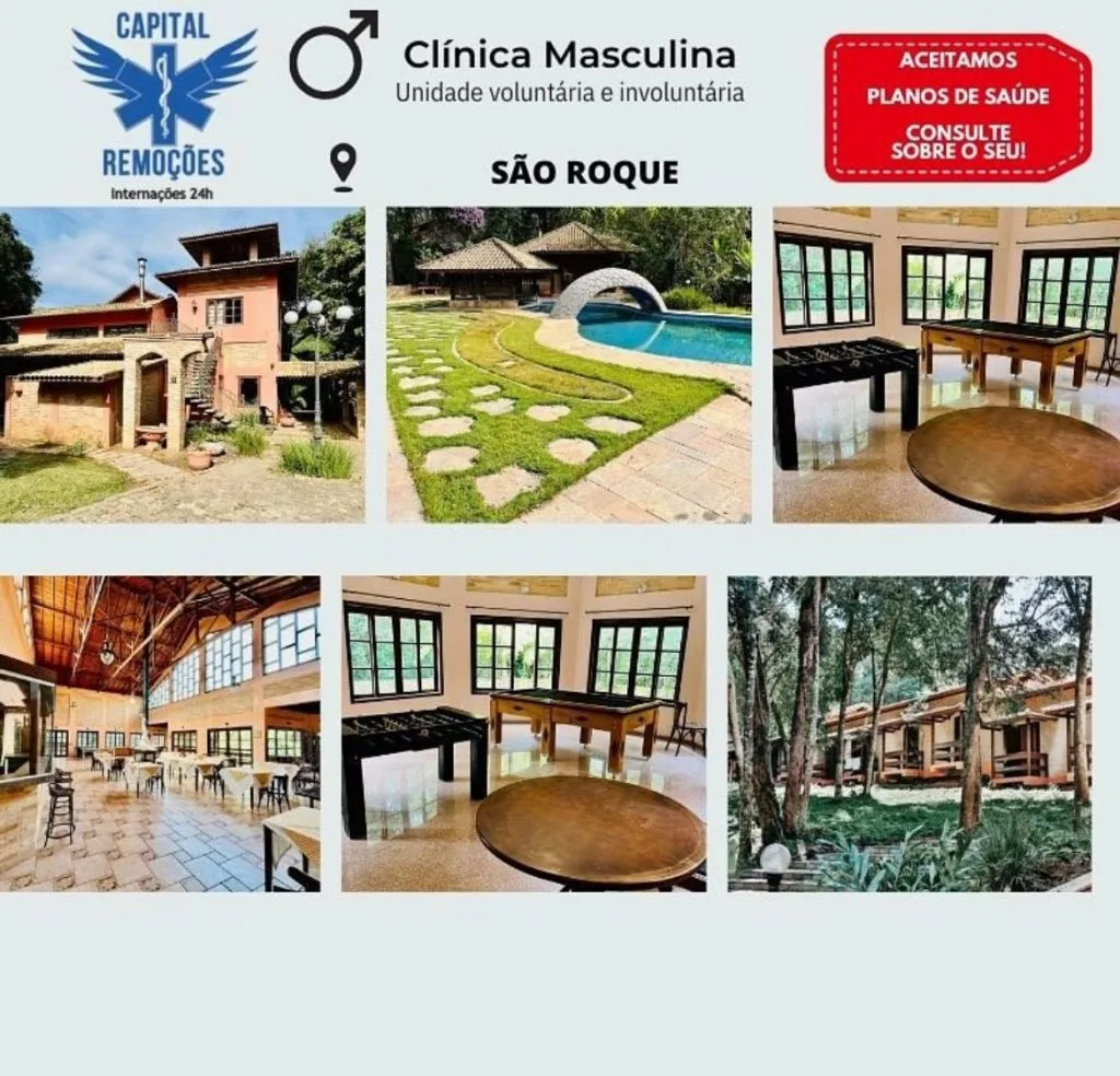 clinica de recuperação masculina em SP
