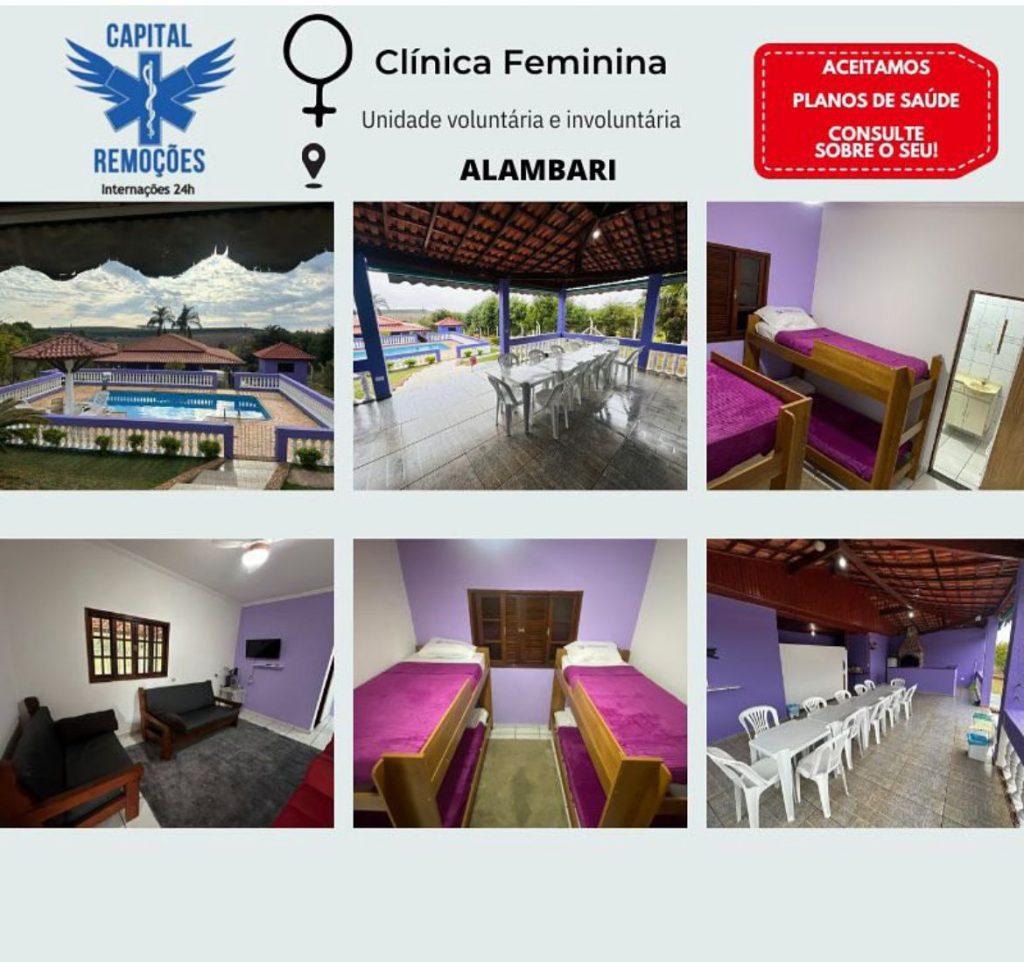 Clínica de reabilitação para dependentes químicos em SP -  Internação de dependentes químicos