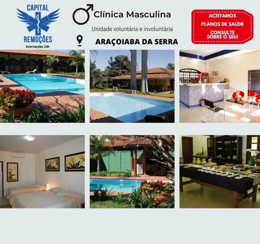 clínica de recuperação masculina em SP