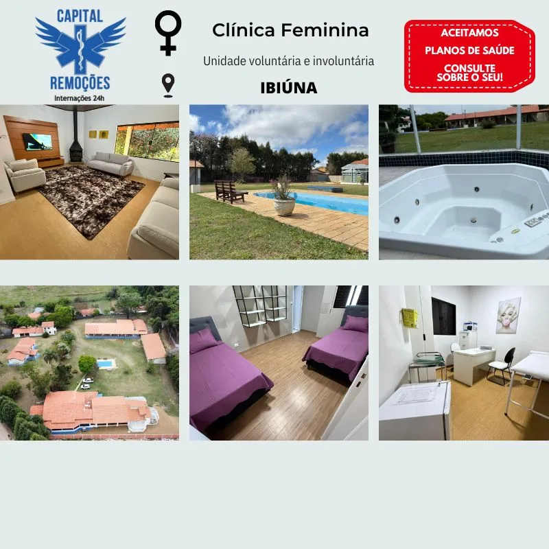 Clínica de Reabilitação Feminina em SP – Ibiúna