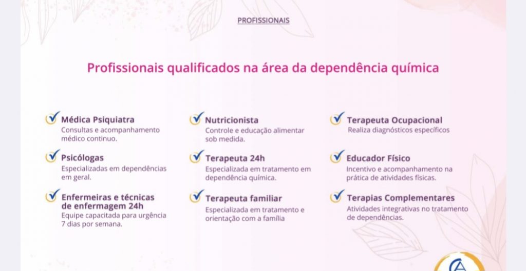 Tratamento de dependentes químicos em sp