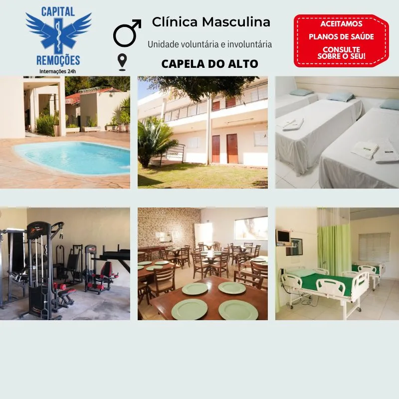 Clínicas de recuperação de alto padrão em São Paulo - Masculinas Alto Padrão -